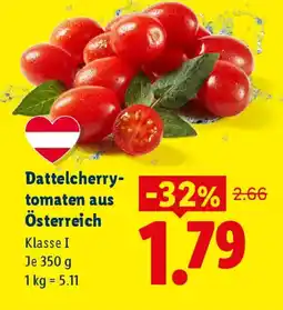 Lidl Dattelcherry-tomaten aus Österreich Angebot