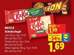 Lidl NESTLÉ Schokoriegel Angebot
