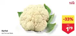 MPreis Karfiol Angebot