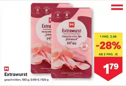 MPreis Extrawurst Angebot