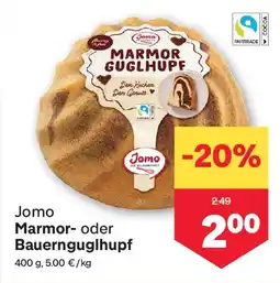 MPreis Jomo Marmor- oder Bauernguglhupf Angebot