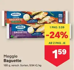 MPreis Meggle Baguette Angebot