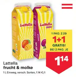 MPreis Lattella frucht & molke Angebot