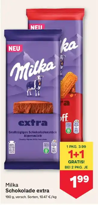 Milka Schokolade extra