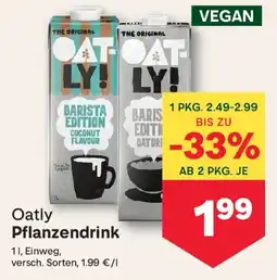 MPreis Oatly Pflanzendrink Angebot