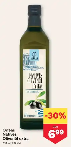 MPreis Orfeas Natives Olivenöl extra Angebot