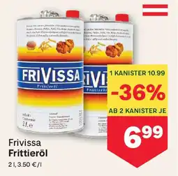 MPreis Frivissa Frittieröl Angebot