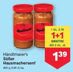 MPreis Händlmaier's Süßer Hausmachersenf Angebot