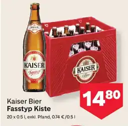 MPreis Kaiser Bier Fasstyp Kiste Angebot