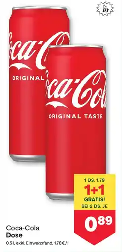MPreis Coca-Cola Dose Angebot