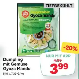 MPreis Dumpling mit Gemüse Gyoza Mandu Angebot
