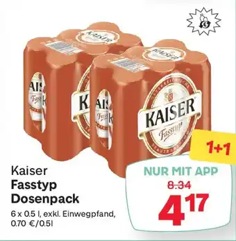 Kaiser Fasstyp Dosenpack