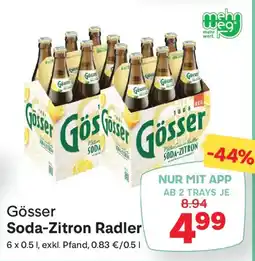 MPreis Gösser Soda-Zitron Radler Angebot