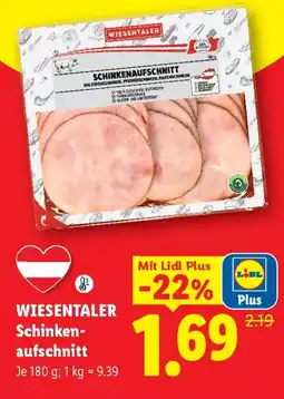 Lidl Wiesentaler Schinkenaufschnitt Angebot