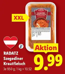 Lidl Radatz Szegediner Krautfleisch Angebot