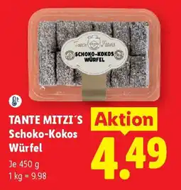 Lidl Tante Mitzi's Schoko-Kokos Würfel Angebot