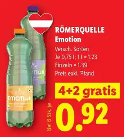 Lidl Römerquelle Emotion Angebot
