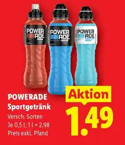 Lidl Powerade Sportgetränk Angebot