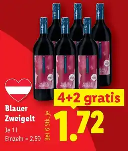 Lidl Blauer Zweigelt Angebot