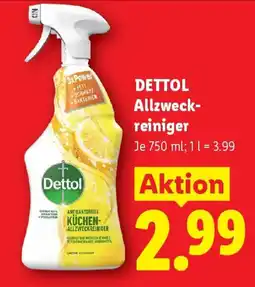 Lidl Dettol Allzweckreiniger Angebot
