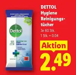 Lidl Dettol Hygiene Reinigungstücher Angebot