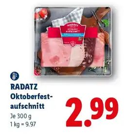 Lidl Radatz Oktoberfest-aufschnitt Angebot