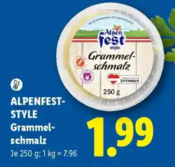 Lidl Alpenfest Style Grammel-schmalz Angebot