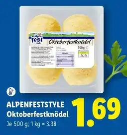 Lidl Alpenfeststyle Oktoberfestknödel Angebot