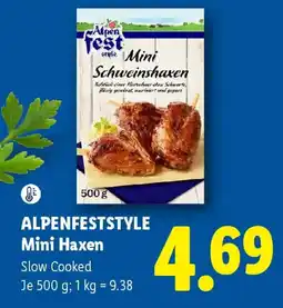 Lidl Alpenfeststyle Mini Haxen Angebot
