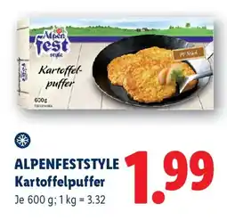 Lidl Alpenfeststyle Kartoffelpuffer Angebot