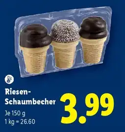 Lidl Riesen-Schaumbecher Angebot