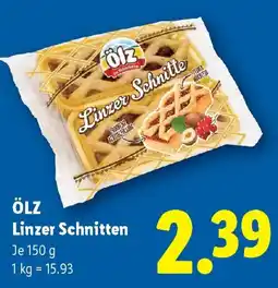 Lidl Ölz Linzer Schnitten Angebot