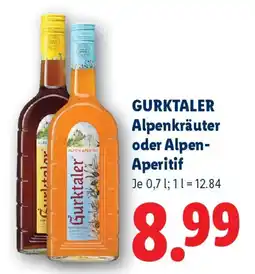 Lidl Gurktaler Alpenkräuter oder Alpen-Aperitif Angebot