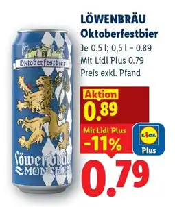 Lidl Löwenbräu Oktoberfestbier Angebot