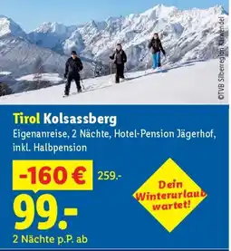 Lidl Tirol Kolsassberg Angebot