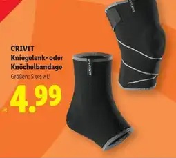 Lidl CRIVIT Kniegelenk- oder Knöchelbandage Angebot