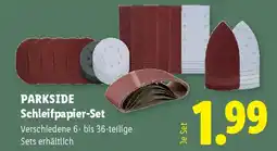 Lidl Parkside Schleifpapier-Set Angebot