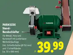Lidl Parkside Stand-Bandschleifer Angebot