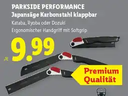 Lidl Parkside Performance Japansäge Karbonstahl klappbar Angebot