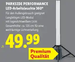 Lidl Parkside Performance LED-Arbeitsleuchte 360° Angebot