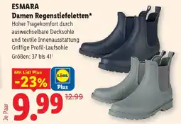 Lidl ESMARA Damen Regenstiefeletten Angebot