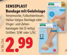 Lidl SENSIPLAST Bandage mit Geleinlage Angebot