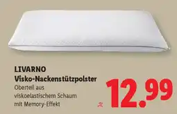Lidl Livarino Visko-Nackenstützpolster Angebot