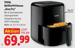 Lidl Tefal Heißluftfritteuse „Easy Fry“ Angebot