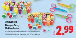 Lidl Crelando Stempel-Sets/Motivscheren Angebot