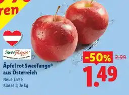 Lidl Äpfel rot SweeTango aus Österreich Angebot