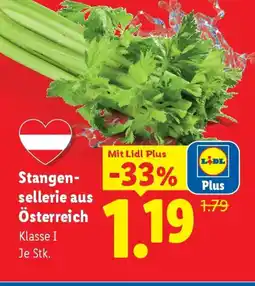 Lidl Stangensellerie aus Österreich Angebot