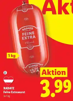 Lidl Radatz Feine Extrawurst Angebot