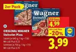 Lidl Original Wagner Steinofen Pizza Angebot