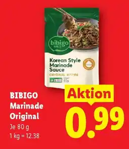 Lidl Bibigo Marinade Original Angebot
